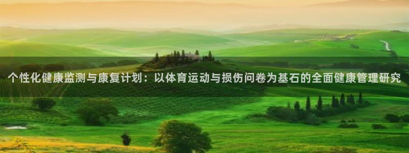 个性化健康监测与康复计划：以体育运动与损伤问卷为基石的全面健康管理研究